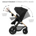 KINDERKRAFT Kočárek kombinovaný Moov 2 Air 3v1 Pure Black