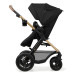 KINDERKRAFT Kočárek kombinovaný Moov 2 Air 3v1 Pure Black