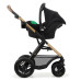 KINDERKRAFT Kočárek kombinovaný Moov 2 Air 3v1 Pure Black