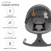 KINDERKRAFT Lehátko houpací s melodií 2v1 Lumi, do 9 kg, Premium Dark grey