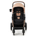 KINDERKRAFT Kočárek kombinovaný Moov 2 3v1 Sand Beige - pěnová kola