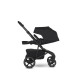 EASYWALKER Kočárek kombinovaný Jimmey 2v1 Pepper Black LITE RWS