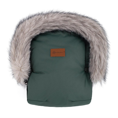 PETITE&MARS Rukávník / rukavice Furry Veritable Khaki PETITE&MARS Rukávník / rukavice Furry Veritable Khaki