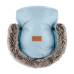 PETITE&MARS Set zimní fusak Arctic 4v1 + rukavice na kočárek Furry Sky Whisper