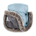 PETITE&MARS Set zimní fusak Arctic 4v1 + rukavice na kočárek Furry Sky Whisper