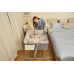 CHICCO Postýlka Next2Me Twins pro dvojčata - Magnet Grey