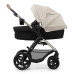 KINDERKRAFT Kočárek kombinovaný Moov 2 3v1 Moonlight Grey - pěnová kola