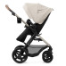 KINDERKRAFT Kočárek kombinovaný Moov 2 3v1 Moonlight Grey - pěnová kola