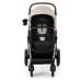 KINDERKRAFT Kočárek kombinovaný Moov 2 3v1 Moonlight Grey - pěnová kola
