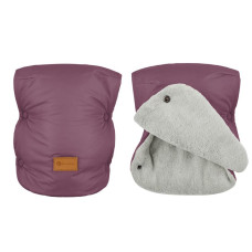 PETITE&MARS Rukávník / rukavice Jasie na kočárek Mysterious Plum