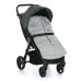 PETITE&MARS Set zimní fusak Jibot 3v1 + rukavice na kočárek Jasie Quiet Grey