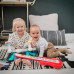 BABY EINSTEIN Hračka dřevěná hudební kytara Together in Tune Guitar™ Connected Magic Touch™ HAPE 6m+