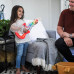 BABY EINSTEIN Hračka dřevěná hudební kytara Together in Tune Guitar™ Connected Magic Touch™ HAPE 6m+