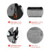 SKIP HOP Organizér na kočárek Grab&Go Ultra grey melange