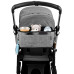 SKIP HOP Organizér na kočárek Grab&Go Ultra grey melange