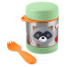 SKIP HOP Zoo Termoska na jídlo se lžičkou/vidličkou Mýval 325 ml, 3r+