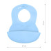 BABYONO Bryndák měkký plastový s kapsou bez BPA blue 6m+ BABYONO Bryndák měkký plastový s kapsou bez BPA blue 6m+