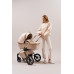 MUUVO SET Kočárek 4v1 Quick Boho Beige set + CBX By CYBEX Aton B2 i-Size + základna