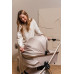 MUUVO SET Kočárek 4v1 Quick Boho Beige set + CBX By CYBEX Aton B2 i-Size + základna