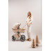 MUUVO SET Kočárek 4v1 Quick Boho Beige set + CBX By CYBEX Aton B2 i-Size + základna
