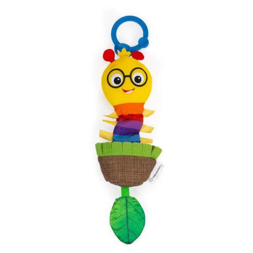 BABY EINSTEIN Hračka s chrastítkem natahovací na C kroužku Cal-a-Puller™ 0m+ BABY EINSTEIN Hračka s chrastítkem natahovací na C kroužku Cal-a-Puller™ 0m+