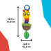 BABY EINSTEIN Hračka s chrastítkem natahovací na C kroužku Cal-a-Puller™ 0m+ BABY EINSTEIN Hračka s chrastítkem natahovací na C kroužku Cal-a-Puller™ 0m+