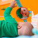 BRIGHT STARTS Deka na hraní Wild Wiggles s aktivitami 0m+