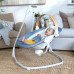 INGENUITY Houpačka pohupující hudební Chambray 0m+, do 9 kg
