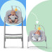 KINDERKRAFT SELECT Set jídelní židlička Livy Aster Pink + lehátko Calmee, Premium