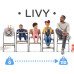 KINDERKRAFT SELECT Set jídelní židlička Livy Oak + lehátko Calmee, Premium KINDERKRAFT SELECT Set jídelní židlička Livy Oak + lehátko Calmee, Premium