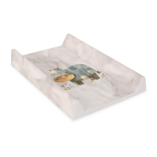 CEBA BABY Podložka přebalovací 2-hranná měkká (50x70) Basic Cosy Hippo