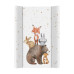 CEBA BABY Podložka přebalovací 2-hranná s pevnou deskou (50x70) Ultra Light Forest Friends