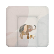 CEBA BABY Podložka přebalovací měkká (75x72) Basic Elephant Family