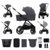 KINDERKRAFT Kočárek kombinovaný Nea 2 2v1 Dark Grey
