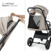 KINDERKRAFT Kočárek sportovní Loom Beige