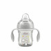 CHICCO Hrneček Transition učicí s držadly grey, 4m+