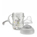 CHICCO Hrneček Transition učicí s držadly grey, 4m+