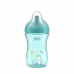 CHICCO Hrneček Advanced se slámkovým náústkem teal, 12m+