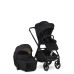 EASYWALKER Kočárek kombinovaný Zoey Pure Black