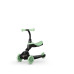 QPLAY Koloběžka / odrážedlo Sema Evo s LED světly Jade Green, věk 1 - 6 let, do 50 kg