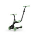 QPLAY Koloběžka / odrážedlo Sema Evo s LED světly Jade Green, věk 1 - 6 let, do 50 kg