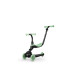 QPLAY Koloběžka / odrážedlo Sema Evo s LED světly Jade Green, věk 1 - 6 let, do 50 kg