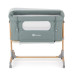PETITE&MARS Postýlka dětská polohovatelná Grace Compact Foggy Green