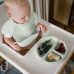 BABYONO Talíř silikonový s přísavkou - sage 6m+ BABYONO Talíř silikonový s přísavkou - sage 6m+