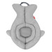 SKIP HOP Podložka do koupele froté Moby Grey 0-6m