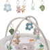 KINDERKRAFT Deka hrací s hrazdičkou Cozyplay Light Grey