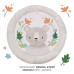 KINDERKRAFT Deka hrací s hrazdičkou Cozyplay Light Grey