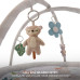 KINDERKRAFT Deka hrací s hrazdičkou Cozyplay Light Grey