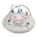 KINDERKRAFT Deka hrací s hrazdičkou Cozyplay Light Grey