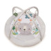KINDERKRAFT Deka hrací s hrazdičkou Cozyplay Light Grey